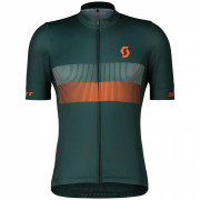 Scott RC Team 10 SS férfi kerékpáros mez zöld/narancs