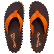 Gumbies Duckbill Brown & Orange női flip-flop narancs