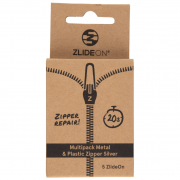 Praktikus kiegészítő ZlideOn Multipack Metal & Plastic Zipper ezüst