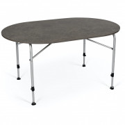 Dometic Zero Concrete Table Oval asztal szürke