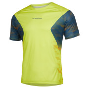 La Sportiva Pacer T-Shirt M férfi póló sárga Lime Punch/Storm Blue