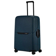 Samsonite Magnum Eco 75 gurulós bőrönd sötétkék Midnight Blue