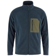 Fjällräven Kaipak Fleece M férfi pulóver kék Dark Navy-Laurel Green