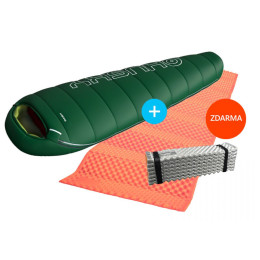 Hálózsák szett Husky Monti -11°C + matrac Akord INGYEN narancs