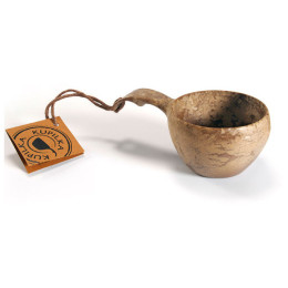 Bögre kanállal Kupilka Classic Kuksa 210 ml barna