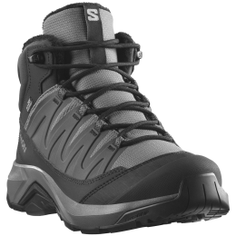 Salomon X-Adventure Coldrush Waterproof női túracipő szürke/fekete Castlerock / Black / Phantom