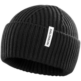 Salomon Snowbird Beanie U sapka fekete DEEP BLACK