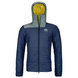 Ortovox Swisswool Zinal Jacket M férfi dzseki kék deep ocean