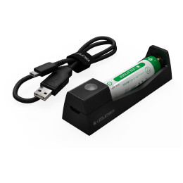 Ledlenser Az MH3, MH4, MH5 töltése akkumulátor