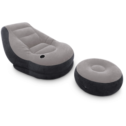 Intex Ultra Lounge felfújható fotel világosszürke grey