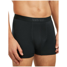 Icebreaker Men Merino Blend 125 ZoneKnit™ Boxers férfi sportboxer fekete Black