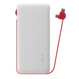 Powerbank Fixed Zen 10 000 mAh - microUSB/USB-C fehér