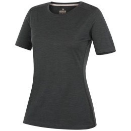MOOA Merino Lyolite 150 Short női póló fekete black melange