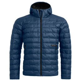 Ortovox Downwool 180 Hooded Jacket férfi tollkabát kék Blue Nunatak