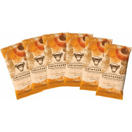 Energiaszelet-Chimpanzee Energy Bar Apricot 55g - 6ks narancs
