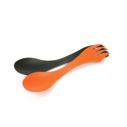 Evőeszköz készlet Light My Fire Spork Original BIO 2-pack fekete/narancs