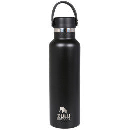 Zulu Travel Bottle 0,6 L termosz fekete black