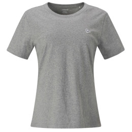 Norrona /29 cotton viking patch T-shirt női póló szürke Grey Melange