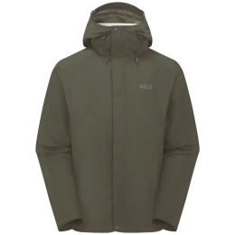 Rab Downpour Jacket férfi dzseki zöld