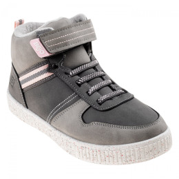 Gyerek cipő Bejo Burry Mid Jrg szürke/rózsaszín