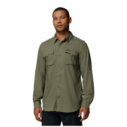 Columbia Silver Ridge™ Utility II LS Shirt férfi ing zöld Stone Green