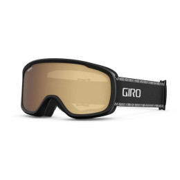 Giro Moxie női síszemüveg fekete Black White Chute Amber Gold/Yellow