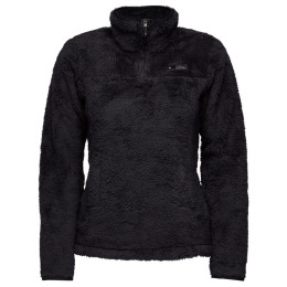 Black Diamond Roadie QTR Zip Fleece női pulóver fekete