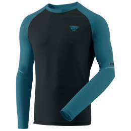 Dynafit Alpine Pro M L/S Tee férfi póló fekete/kék blueberry STORM BLUE/8070