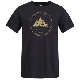 Hannah Greg 2023 férfi póló fekete/szürke Anthracite