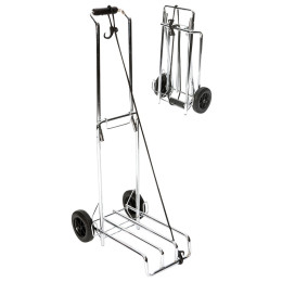 Bo-Camp Bagage Trolley 40 kg kempingkocsi ezüst