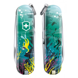 Zsebkés Victorinox Classic LE Deep Dive türkiz