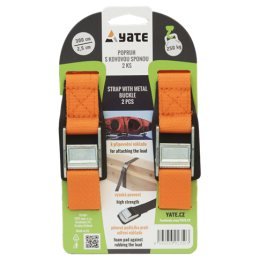 Yate s kovovou sponou 2,5x300 heveder narancs