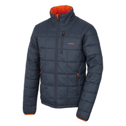 Férfi kabát Husky Nodiq M fekete/narancs