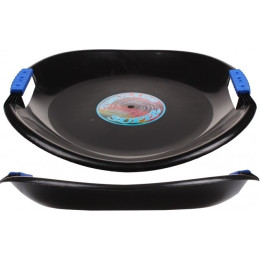 Yate Tornado Super tányér szánkó fekete