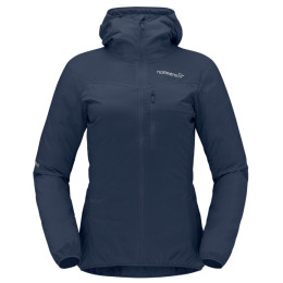 Norrona falketind aero60 Zip Hood női dzseki sötétkék Indigo Night