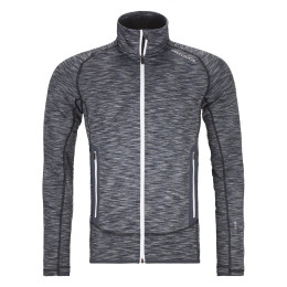 Férfi kabát Ortovox Fleece Space Dyed Jacket fekete