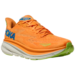 Hoka M Clifton 9 férficipő narancs Solar Flare / Lettuce