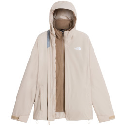 The North Face W Quest Mono Triclimate női dzseki rózsaszín Timeless Taupe/Garnet
