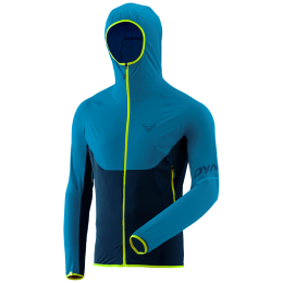Dynafit Transalper Dst M Jkt 2021 férfi dzseki kék/zöld MykonosBlue