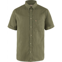 Férfi ing Fjällräven Övik Travel Shirt SS M zöld