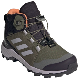 Adidas Terrex Mid Gtx K 2024 gyerek cipő sötétzöld OLISTR/SILDAW/AMBTIN