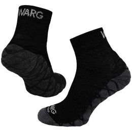 Warg Endurance Merino Mid zokni fekete Black