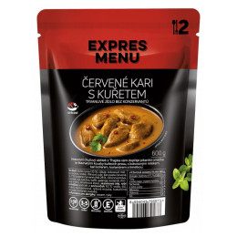 Expres menu Vörös kari csirkehússal 600 g készétel