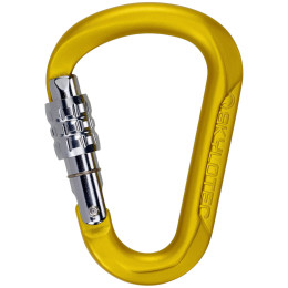 Skylotec Tondo SG (screw gate) karabiner szürke/sárga Mustard/Silver