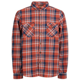 Fundango Roddy Lined Shirt férfi ing piros blood
