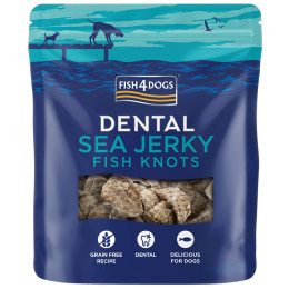 Fish4Dogs Dental Sea Jerky Fish Knots 100g jutalomfalatok kutyáknak