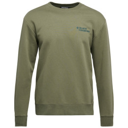 Black Diamond M Mini Stacked Crewneck férfi pulóver