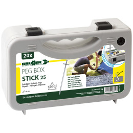 Brunner Peg Box Stick 25 sátorcövek készlet