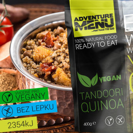 Adventure Menu Tandoori Quinoa (vegan)