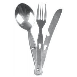 Evőeszköz készlet Bo-Camp Cutlery set ezüst